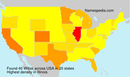 Surname Willas in USA Surname Willas in USA
