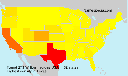 Surname Willburn in USA Surname Willburn in USA