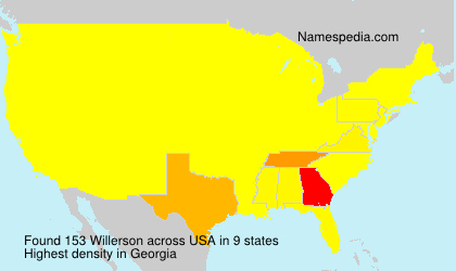 Surname Willerson in USA Surname Willerson in USA
