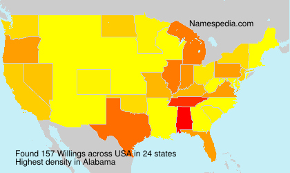 Surname Willings in USA Surname Willings in USA