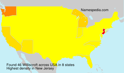 Surname Williscroft in USA Surname Williscroft in USA
