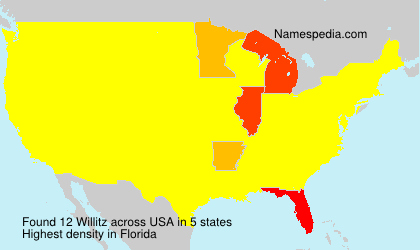 Surname Willitz in USA Surname Willitz in USA