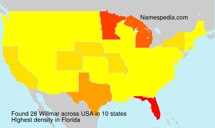 Surname Willmar in USA Surname Willmar in USA