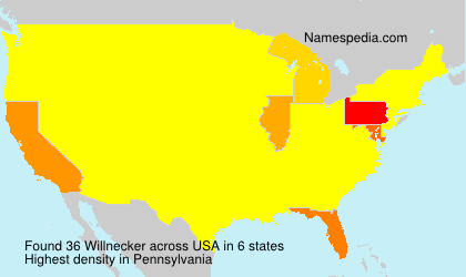 Surname Willnecker in USA Surname Willnecker in USA