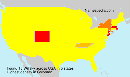 Surname Willsky in USA Surname Willsky in USA