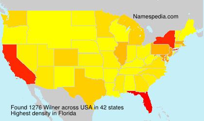 Surname Wilner in USA Surname Wilner in USA