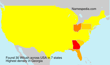 Surname Wilush in USA Surname Wilush in USA