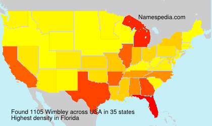 Surname Wimbley in USA Surname Wimbley in USA