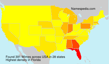 Surname Wimes in USA Surname Wimes in USA