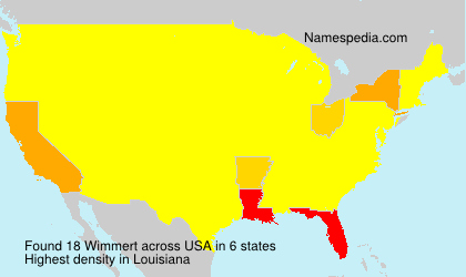 Surname Wimmert in USA Surname Wimmert in USA