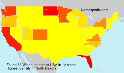Surname Winbauer in USA Surname Winbauer in USA
