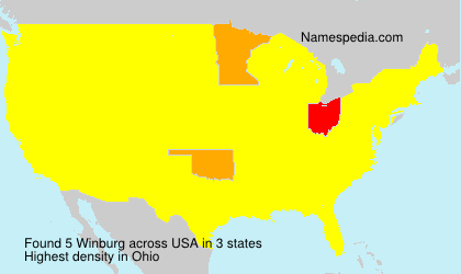 Surname Winburg in USA Surname Winburg in USA