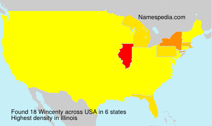 Surname Wincenty in USA Surname Wincenty in USA