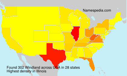 Surname Windland in USA Surname Windland in USA