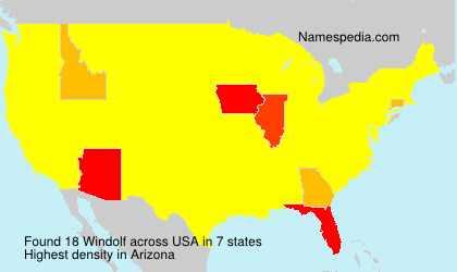 Surname Windolf in USA Surname Windolf in USA