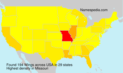 Surname Wings in USA