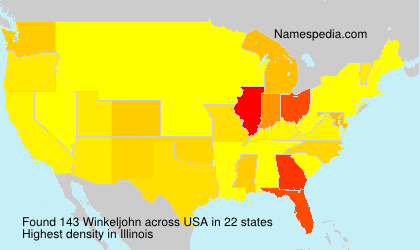 Surname Winkeljohn in USA Surname Winkeljohn in USA