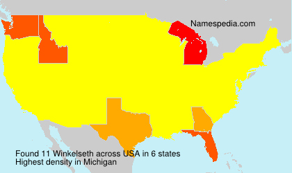 Surname Winkelseth in USA Surname Winkelseth in USA