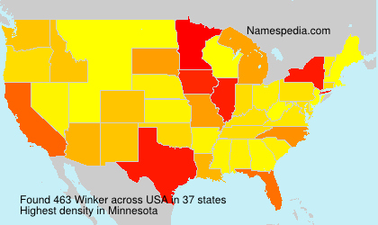 Surname Winker in USA Surname Winker in USA
