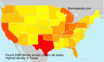 Surname Winkle in USA Surname Winkle in USA