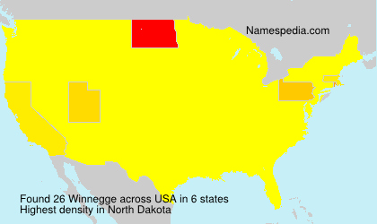 Surname Winnegge in USA Surname Winnegge in USA