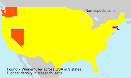 Surname Winnemuller in USA Surname Winnemuller in USA