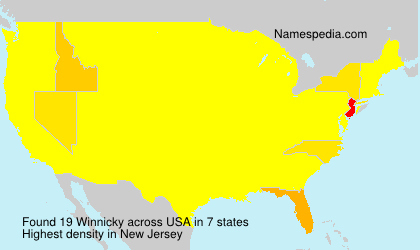 Surname Winnicky in USA Surname Winnicky in USA