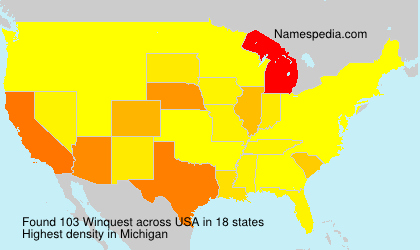 Surname Winquest in USA Surname Winquest in USA