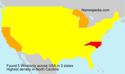 Surname Winstanly in USA Surname Winstanly in USA