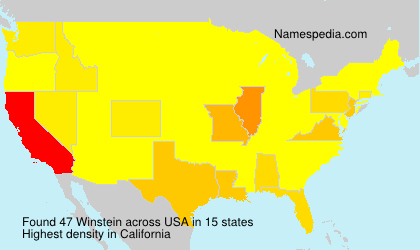 Surname Winstein in USA Surname Winstein in USA