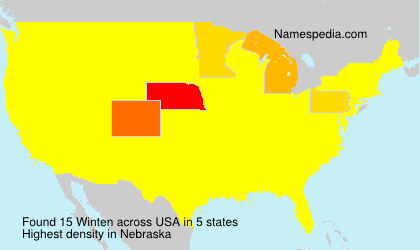 Surname Winten in USA Surname Winten in USA