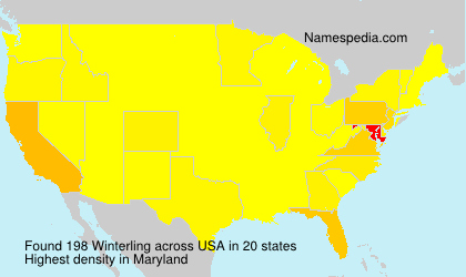 Surname Winterling in USA Surname Winterling in USA
