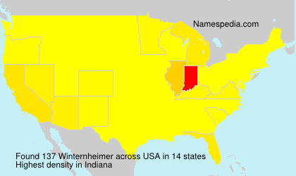 Surname Winternheimer in USA Surname Winternheimer in USA