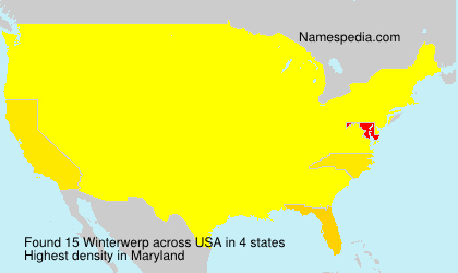 Surname Winterwerp in USA Surname Winterwerp in USA