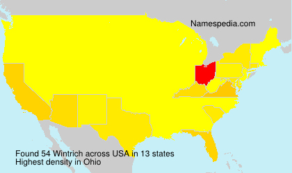 Surname Wintrich in USA Surname Wintrich in USA