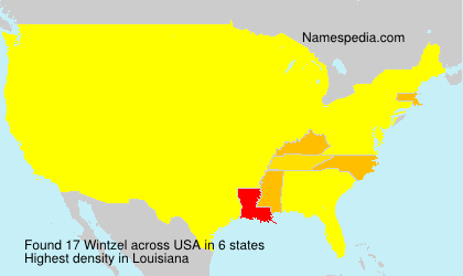 Surname Wintzel in USA Surname Wintzel in USA
