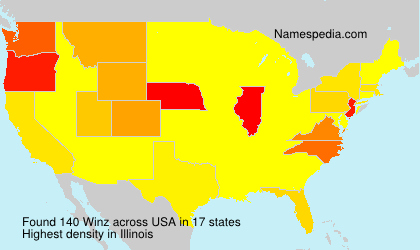 Surname Winz in USA Surname Winz in USA
