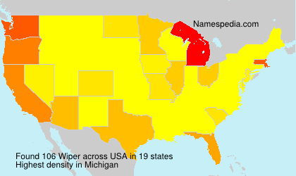 Surname Wiper in USA Surname Wiper in USA