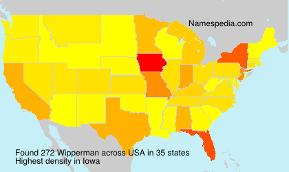 Surname Wipperman in USA Surname Wipperman in USA