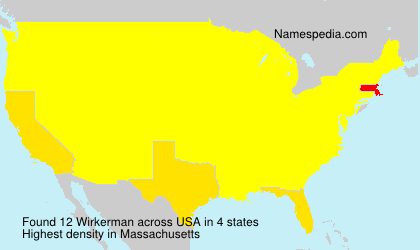 Surname Wirkerman in USA Surname Wirkerman in USA