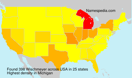 Surname Wischmeyer in USA Surname Wischmeyer in USA