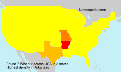 Surname Wiscour in USA Surname Wiscour in USA