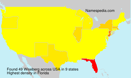Surname Wiseberg in USA Surname Wiseberg in USA