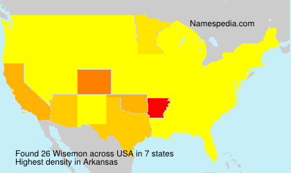 Surname Wisemon in USA Surname Wisemon in USA