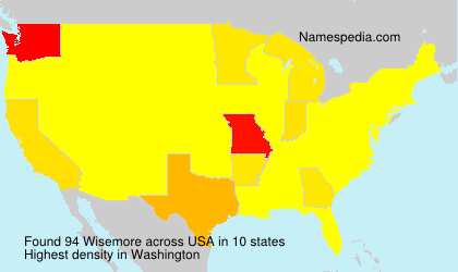 Surname Wisemore in USA Surname Wisemore in USA
