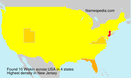 Surname Wiskin in USA Surname Wiskin in USA