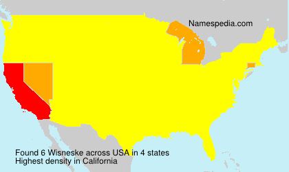 Surname Wisneske in USA Surname Wisneske in USA
