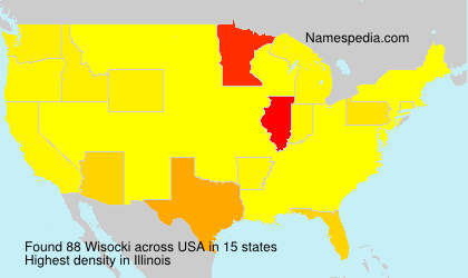 Surname Wisocki in USA