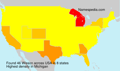 Surname Wisson in USA Surname Wisson in USA