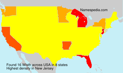 Surname Wisth in USA Surname Wisth in USA